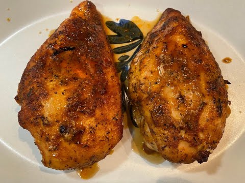 Oven Baked Chicken Breast ~ So Easy!