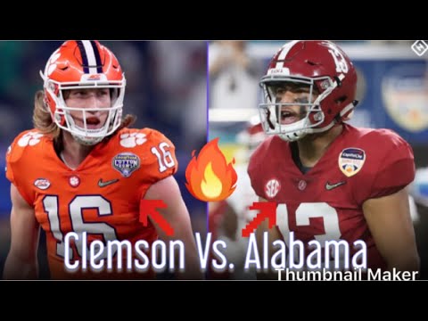 Alabama Vs. Clemson 2019 CFP Championship Hype Video!