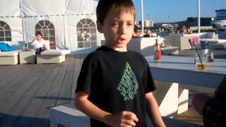 Joakim's rap song "Talking on the Beach"