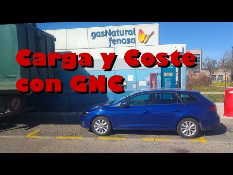 Ejemplo real con GNC: Carga y coste con Gas Natural Comprimido