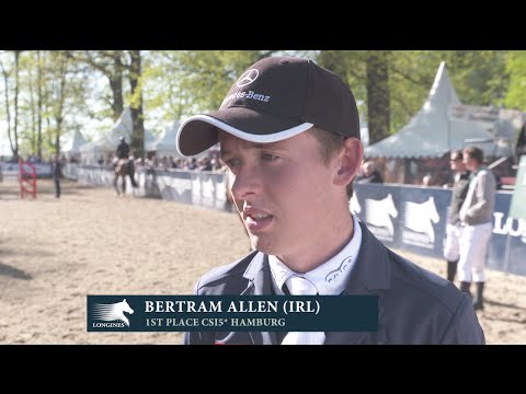 Bertram Allen shows serious horsepower after CSI5* Mercedes-Benz Championat von Hamburg win