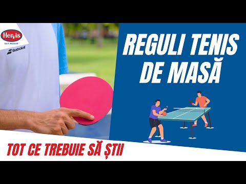 Reguli Tenis de Masa (Ping-Pong) | Tehnici de Lovire si Echipament