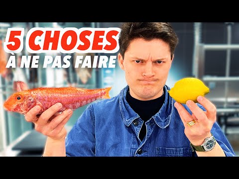 5 choses à ne pas faire quand on achète du poisson