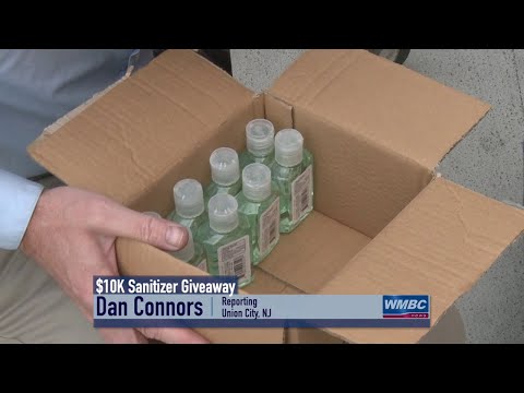 NJ Union City $10,000.00 Hand Sanitizer Giveaway