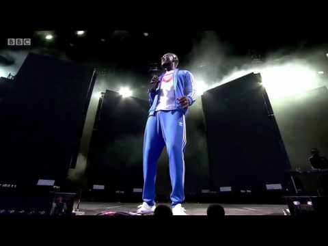 Stormzy joins in on "Oh Jeremy Corbyn" chant!