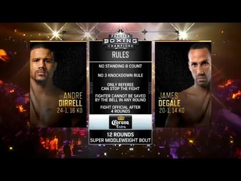 ANDRE DIRRELL Vs JAMES DEGALE Boxing /Boxing Faner