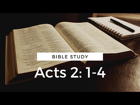 Acts 2: 1-4