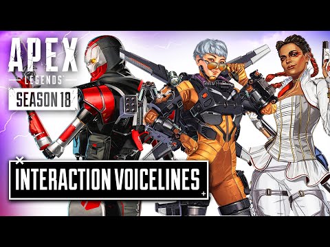 *NEW* REVENANT VALKYRIE and LOBA Interaction Voicelines   Apex Legends Harbingers Event