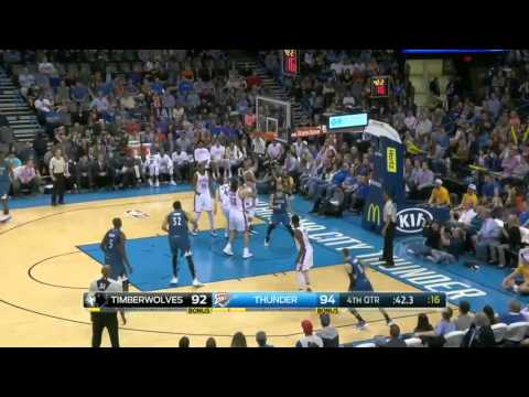 Minnesota Timberwolves vs Oklahoma City Thunder | March 11, 2016 | NBA 2015-16 Season