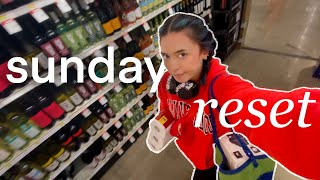 SUNDAY RESET | running errands, meal prepping, and cleaning my whole apartment