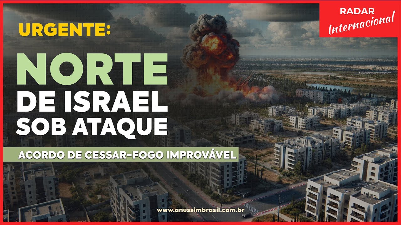 URGENTE: Hezbollah Faz Ataque ao Norte de Israel | Múltiplas Vítimas - Novo Ataque ao Irã