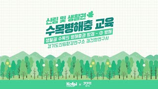 [산림 및 생활권 수목병해충 교육] 생활권 수목의 병해충과 방제 - ② 병해