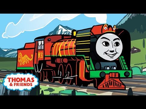 Yong Bao and the Monster in the Tunnel | Great Race Friends Near and Far | Thomas & Friends - Kids TV Series, Kingdom Kids Zone - Thomas & Friends
