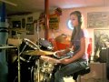 16 Year Old Girl Drummer "Animals" by Nickelback ...