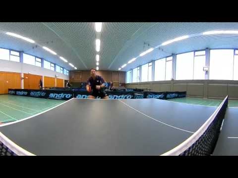 360° HD-Video | Top-Spin Duell Christian Sasse (BK) + Thorsten Werkshage (BK) | 13.10.2016