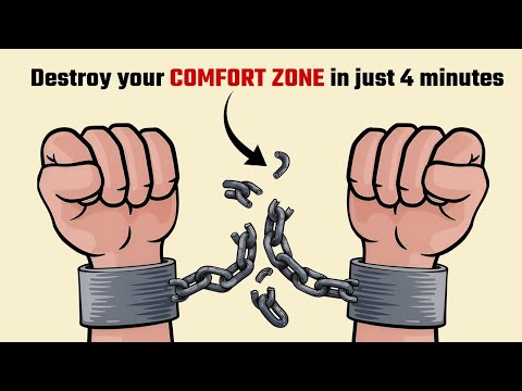 Destroy your COMFORT ZONE in just 4 minutes (no excuses!)