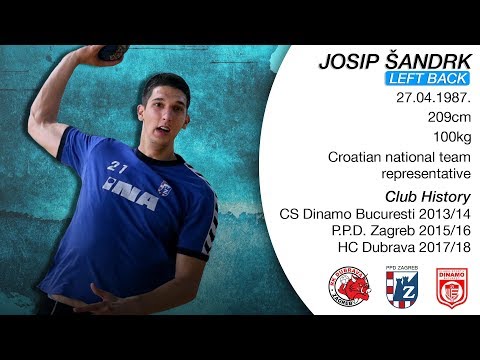 Best of Josip Šandrk - Left back - Handball - HC Dubrava - Season 2017/18