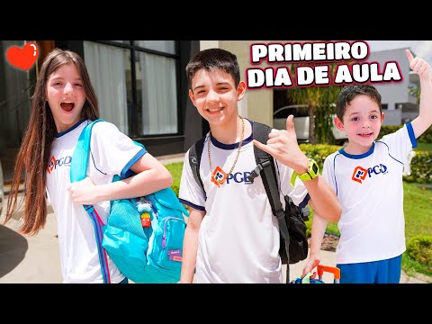 OUR FIRST DAY OF SCHOOL 2024!!! NEW SCHOOL! Piero Start & Helena