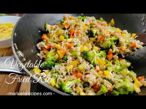 VEGETABLE FRIED RICE / Easy Fried Rice Recipe