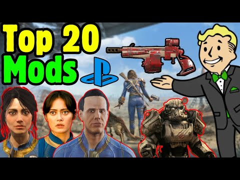 TOP 20 BEST FALLOUT 4 MODS PS4/PS5