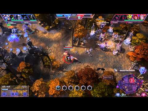 Illidan/Abathur Fighting for Tribute on Cursed Hollow