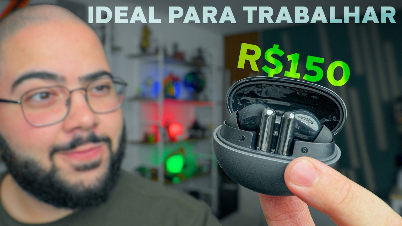 Novo Fone com ANC e 12h de Bateria Por R$150! HAYLOU Folowbuds N55