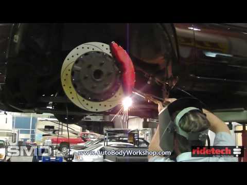 Airing up the Tahoe 4 - REAR BAGS, Ridetech Titanium Shocks, Ground Level Sensors