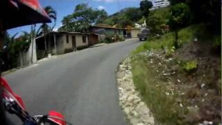 preview picture of video 'Moca - La Cumbre 6.36 min. on my CRF450X'