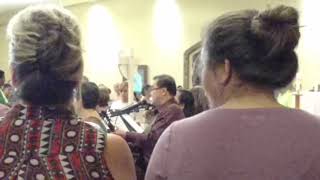 Presentation Church Sunday Mass singing(cover) You Alone by Sarah Hart and Dwight Llles