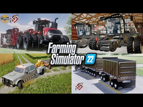 Farm Sim News - 715 Wheeled, MNMF Map, Gleaner Combine, & More! | Farming Simulator 22