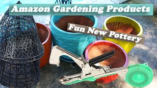 Amazon Products For Gardening & Some Fun New Pottery!