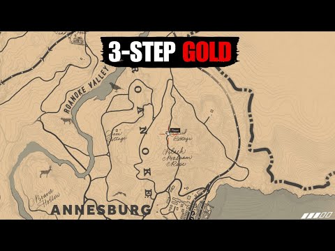 3 EASY STEPS to Secret Elysian Pool Treasure! (RDR2 Gold Ingot FAST)