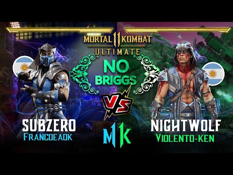 FrancoEAOk Vs violento-ken - Argentina Vs Argentina - "NO BRIGGS" TOURNAMENT - Mortal Kombat 11 ESP