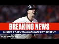 BREAKING: Buster Posey Reportedly to Announce Retirement Tomorrow | CBS Sports HQ
