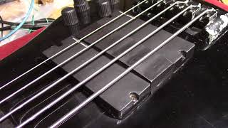 Video thumbnail for Alex Webster (Cannibal Corpse) AW Model Spector 5 String Bass #1 by Granville Guitars