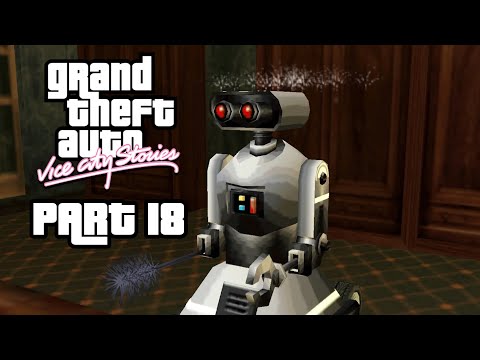 GRAND THEFT AUTO VICE CITY STORIES Gameplay Walkthrough Part 18 - CONTROLLING A ROBOT