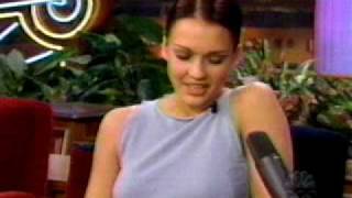 Jessica Alba - Jay Leno 23/02/2001