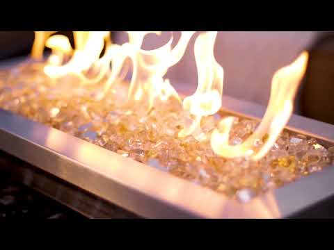 White Gold Reflective Fire Glass | BBQGuys Signature Series Video