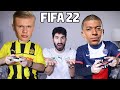 MBAPPE PLAYS FIFA 22 WITH HAALAND