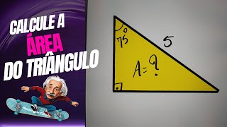 Encontrar a Área do Triângulo!!!!