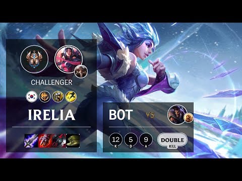 Irelia Bot vs Draven - KR Challenger Patch 10.6