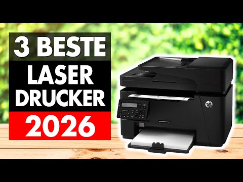 Die besten LASERDRUCKER im Vergleich 2026! ► Top 3 Multifunktions-Laserdrucker mit Farbe