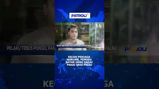 Kecoh Penjaga Warung, Pemuda Bayar Uang Gadai Pakai QRIS Palsu #shorts