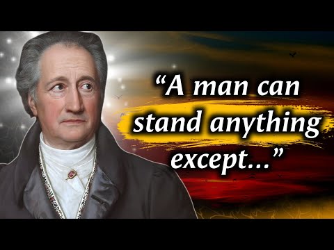 Johann Wolfgang von Goethe Quotes that are worth living by || Sunset Quotes & Motivation