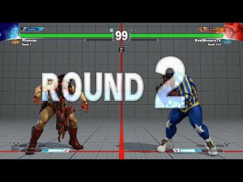 SFV~ NeCalli (Phenom) vs. Balrog (RealMenaceTV) HD