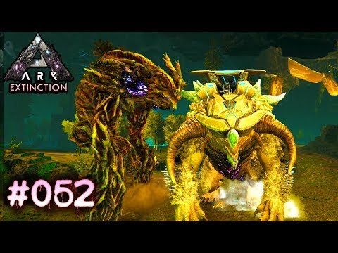 ARK Extinction #052 Ice Titan VS. Forest Titan | Deutsch