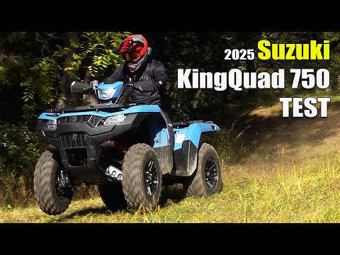 2025 Suzuki KingQuad 750 Test Review