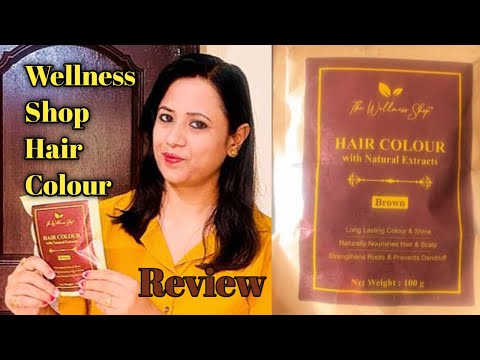 Wellness shop natural hair colour| Brown Hair colour|...