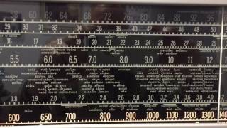 Grave Yard DXing on the Hallicrafters SX-62A