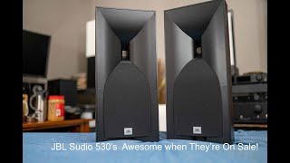 Video thumbnail for JBL Studio 530 Review - Missed it by that much... The Sale That is by cheapaudioman